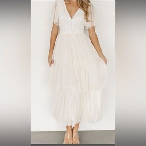 Baltic Born Scarlet Tiered Maxi Dress